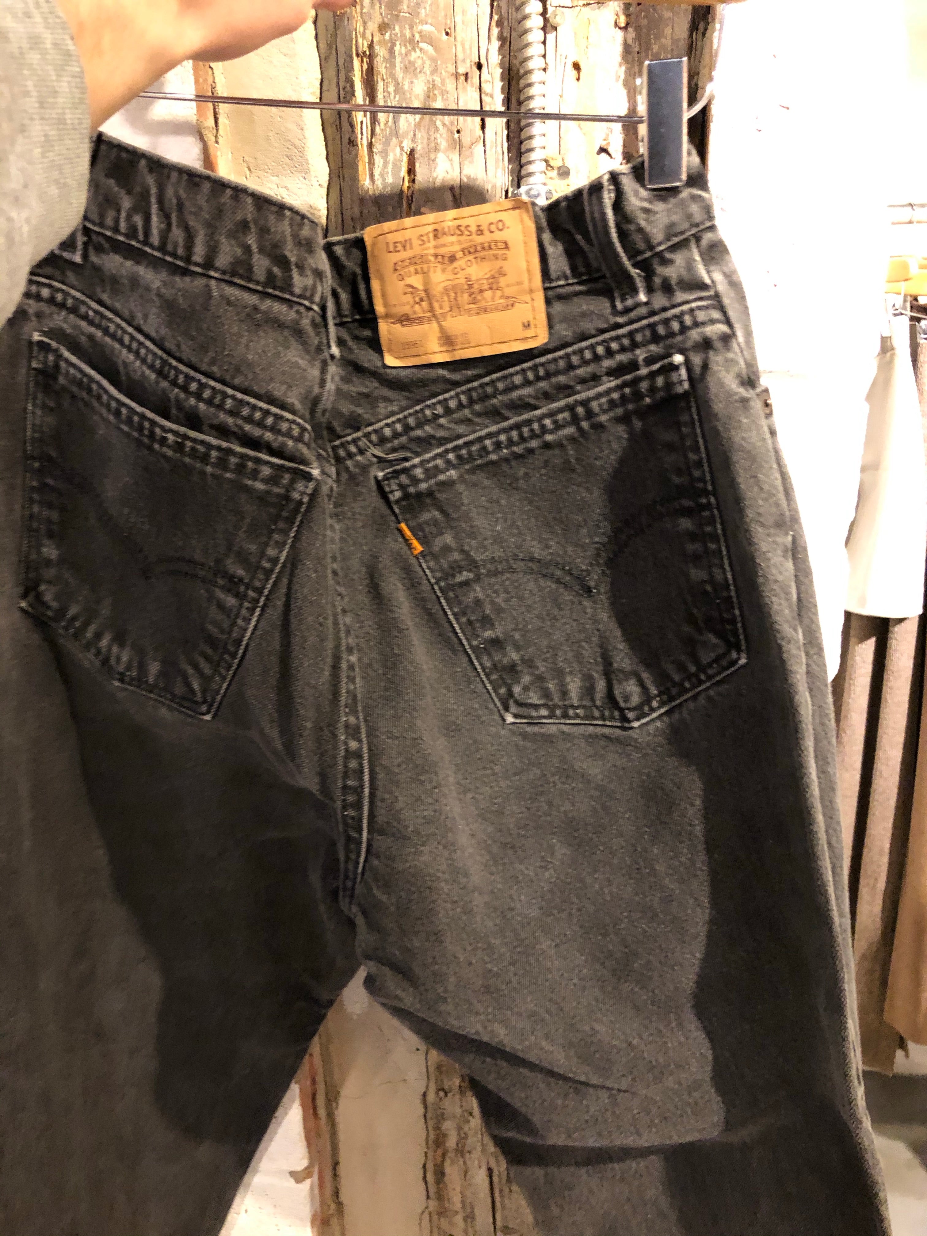 Levi’s Orange Tab High-waisted Denim