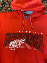 Load image into Gallery viewer, 90s Detroit Red Wings Starter Hockey Hoodie - M
