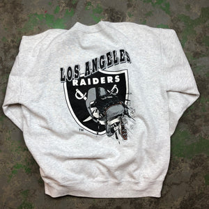 Front and back raiders Crewneck