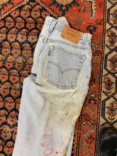 Load image into Gallery viewer, Vintage High Waisted Distressed Levis Denim Jeans - 29inches