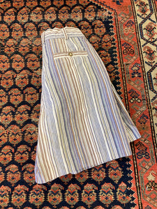 90s Striped High Waisted Shorts - 26in