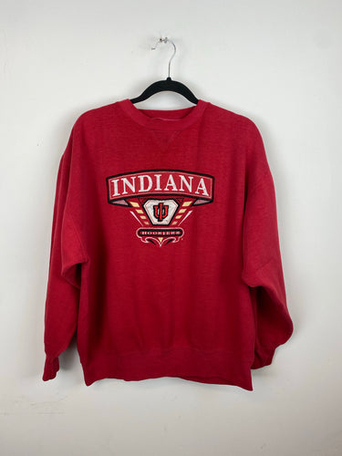 Vintage embroidered Indiana football crewneck - S/M