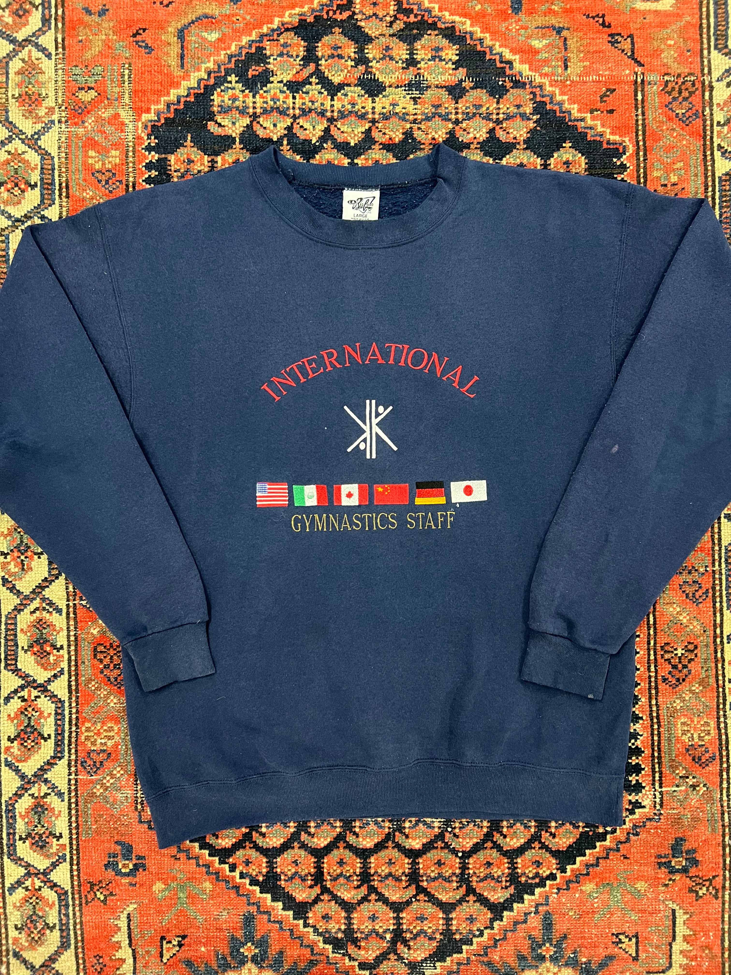 VINTAGE GYMNASTICS CREWNECK - M/L