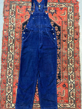 Load image into Gallery viewer, VINTAGE CORDUROY OVERALLS - M/L