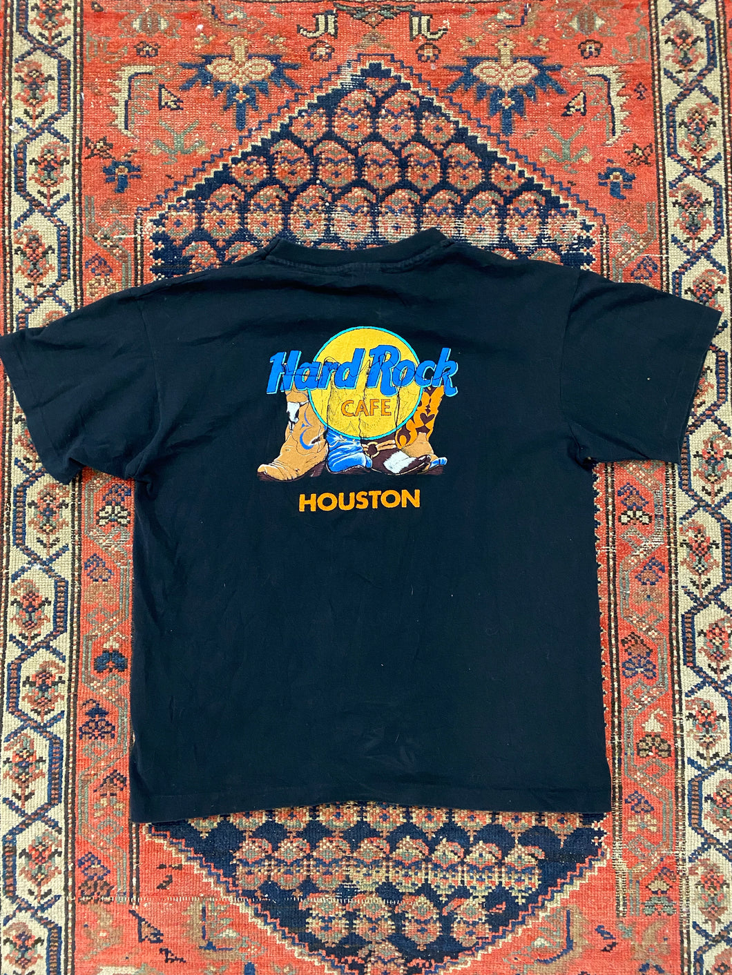 90s Hard Rock Houston T Shirt - S/M
