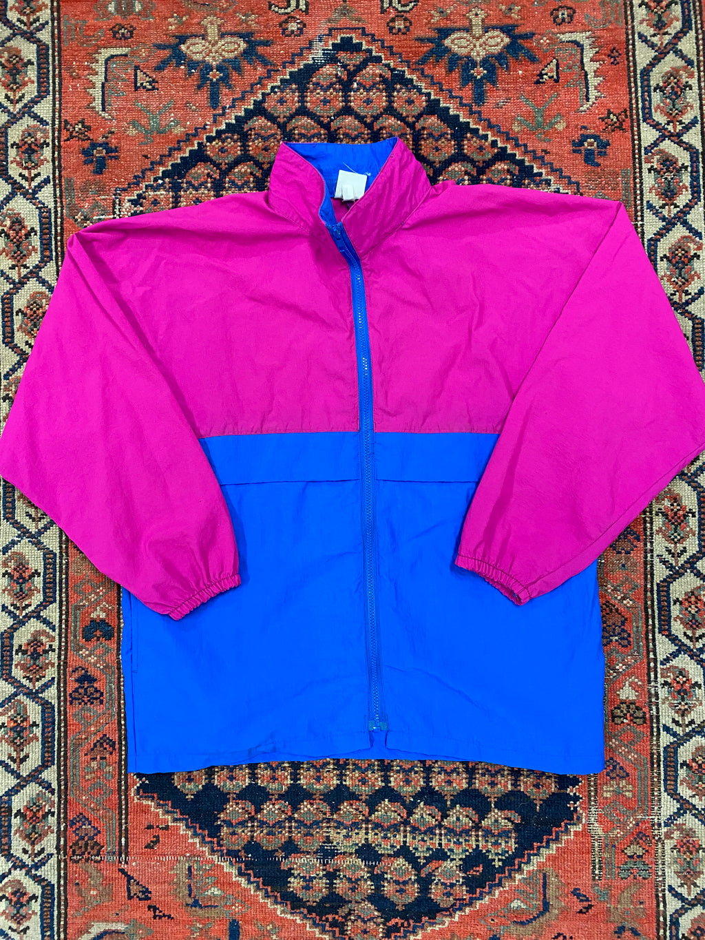 Vintage Coloured Blocked Windbreaker - M