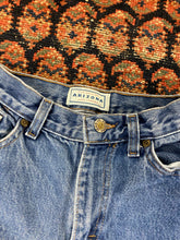 Load image into Gallery viewer, 90s High Waisted Frayed Arizona Denim Shorts - 25in