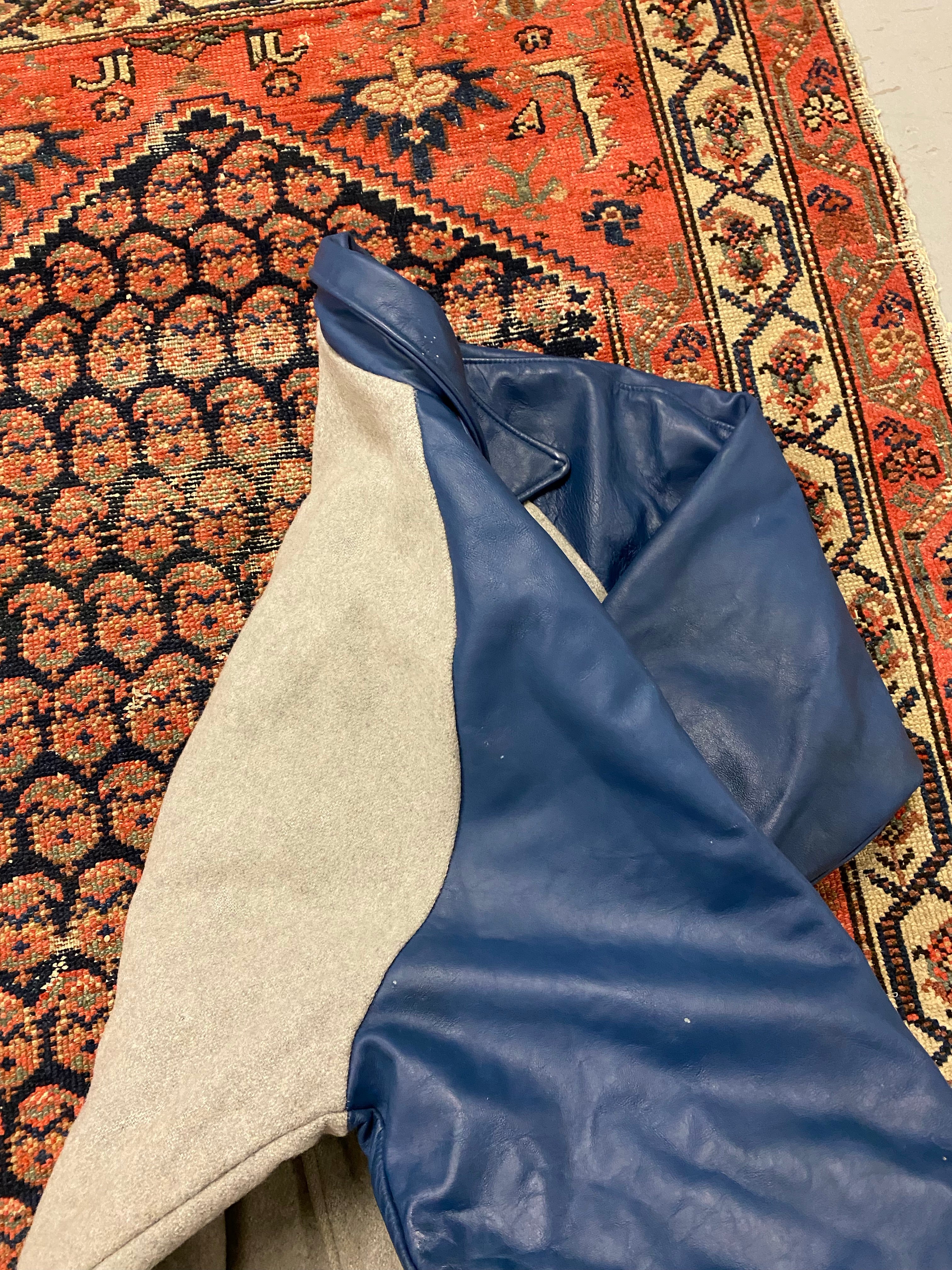 Vintage Collared Varsity Jacket - M/L
