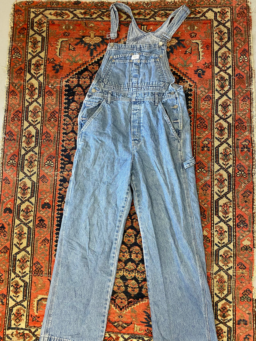 90s Calvin Klein Denim Overalls - S