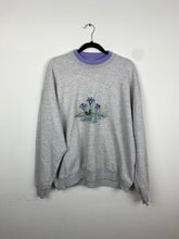 Load image into Gallery viewer, Vintage embroidered butterfly crewneck
