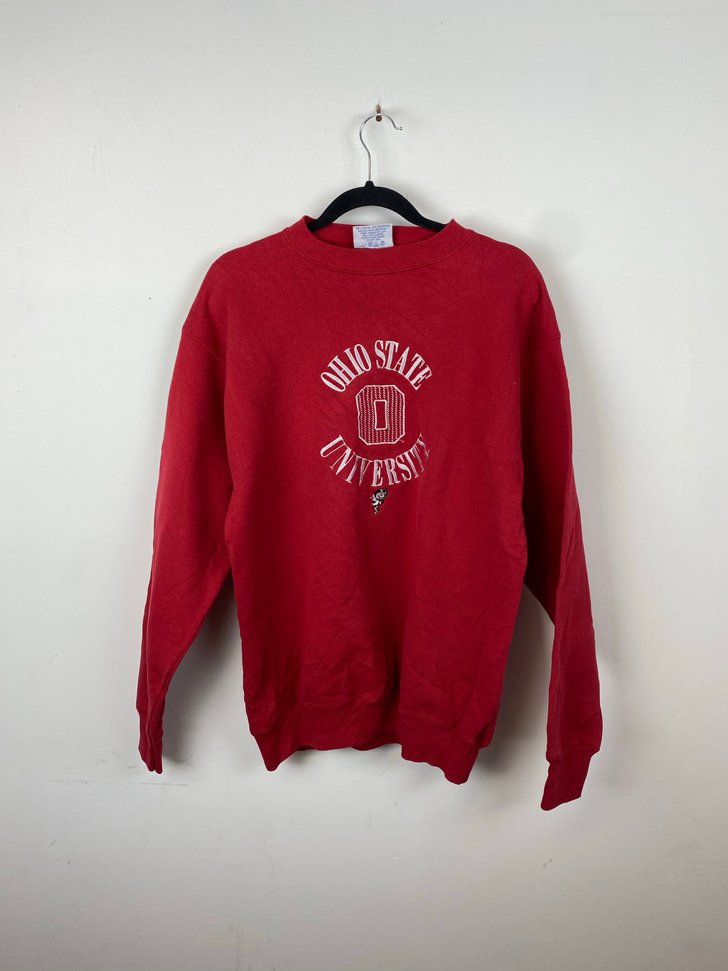 Embroidered Ohio State university crewneck