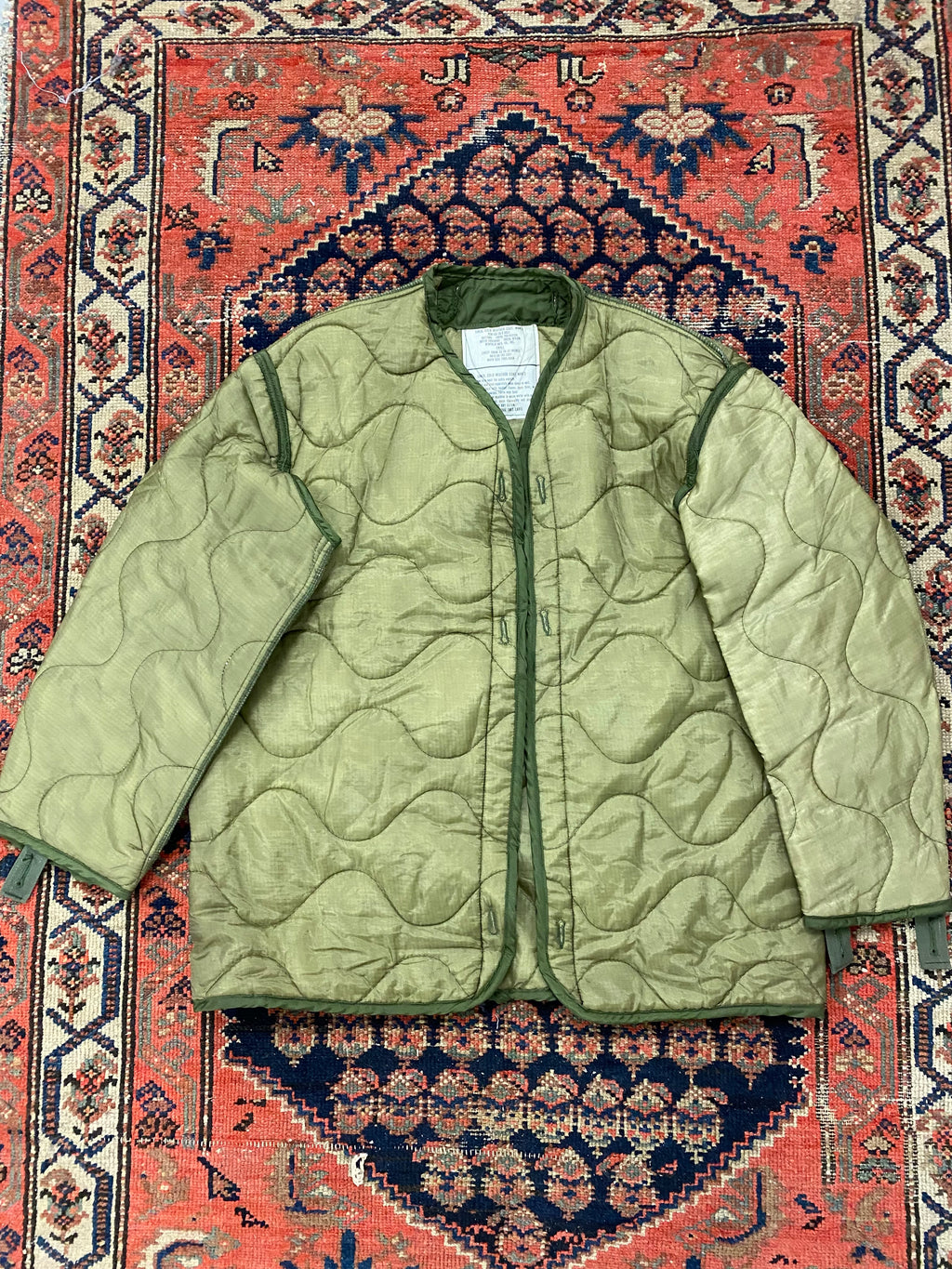 Vintage Army Liner Jacket - S/M