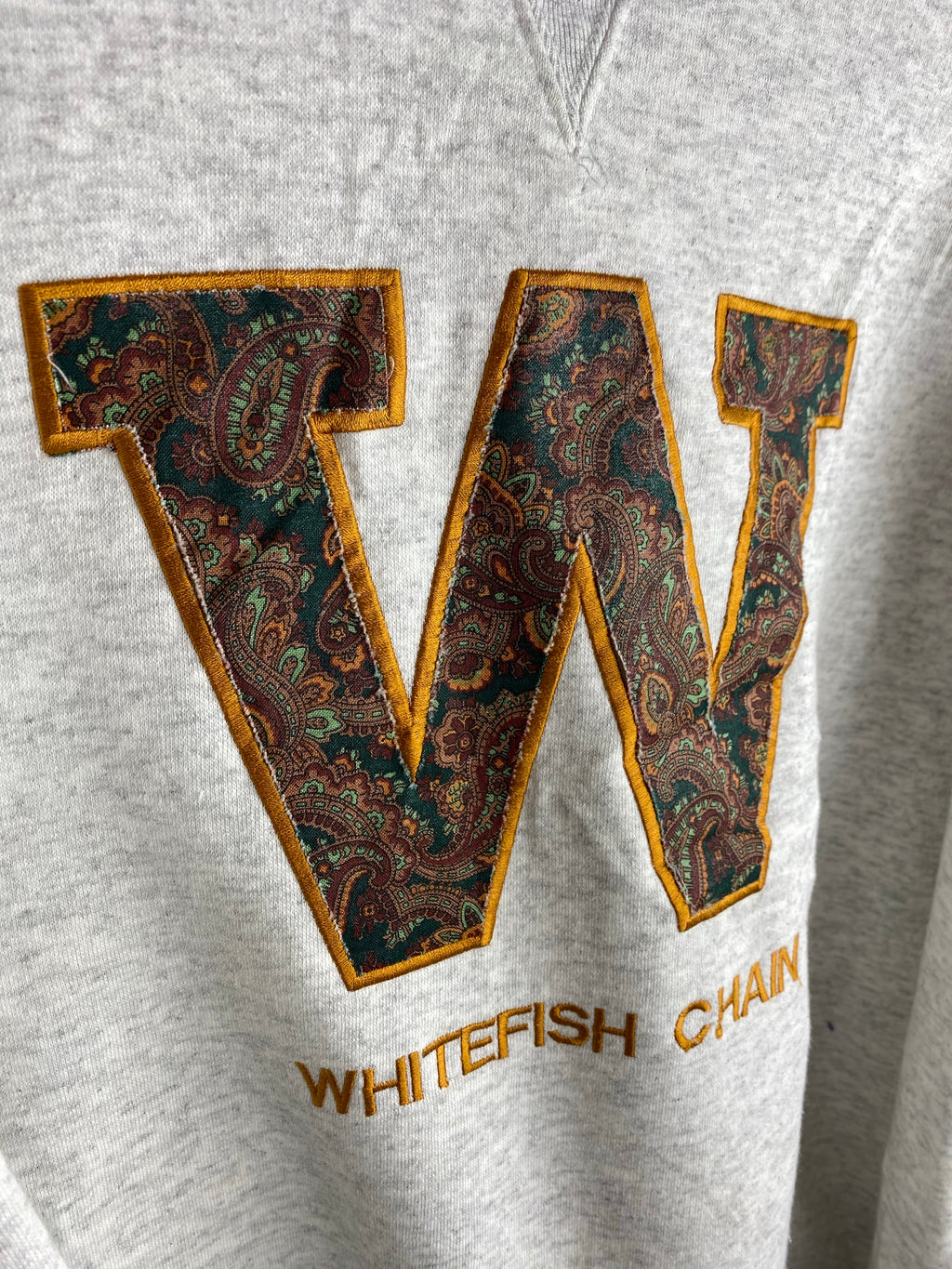 Vintage varsity crewneck