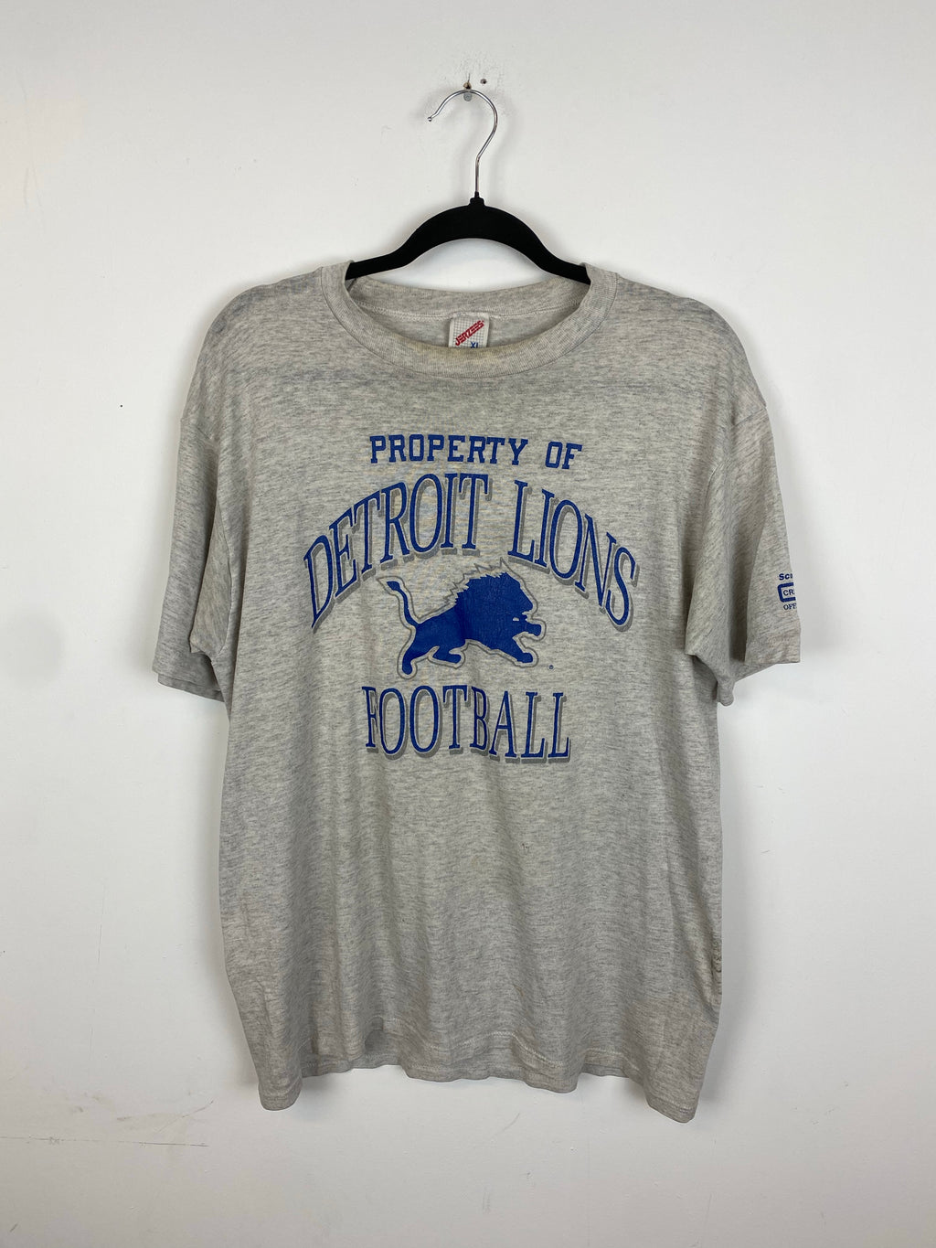 90s paper thin Detroit Lions t shirt