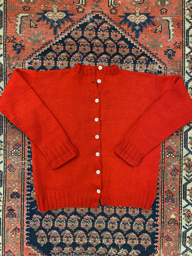 90s Front Button Knit Sweater - WMNS L