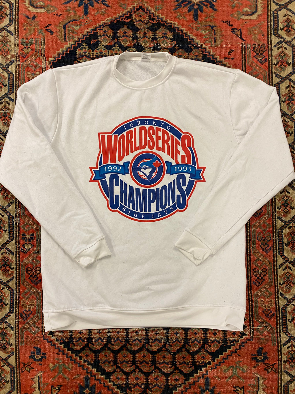 1992 Blue Jays Crewneck - L