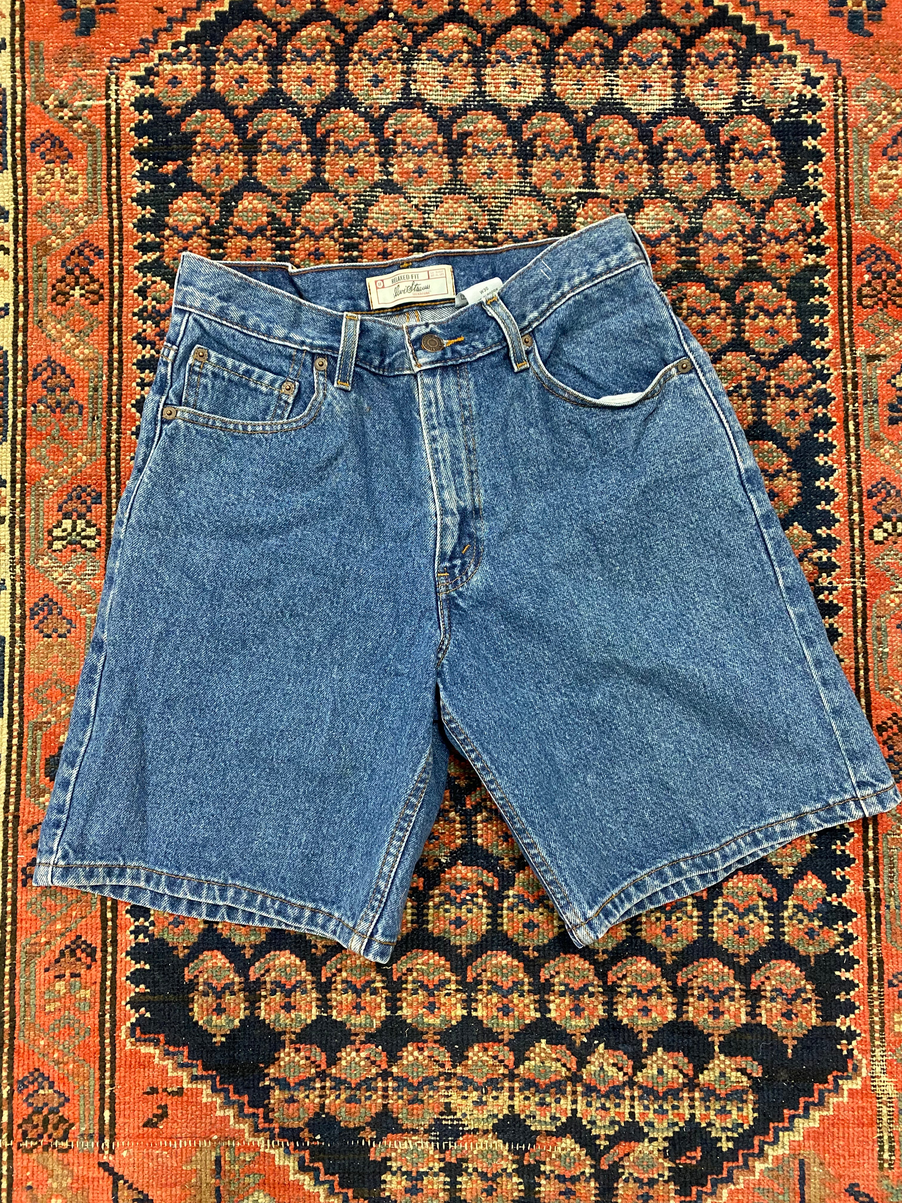 Vintage High Waisted Levi’s Denim Shorts - 28IN/W