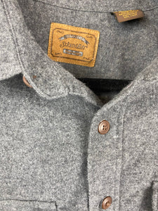 Grey Cotton button up