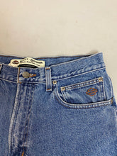Load image into Gallery viewer, 90s High Waisted Harley Davidson Frayed Denim Shorts - 30in