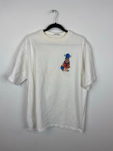 Load image into Gallery viewer, Vintage heavy weight embroidered Fred t shirt - L