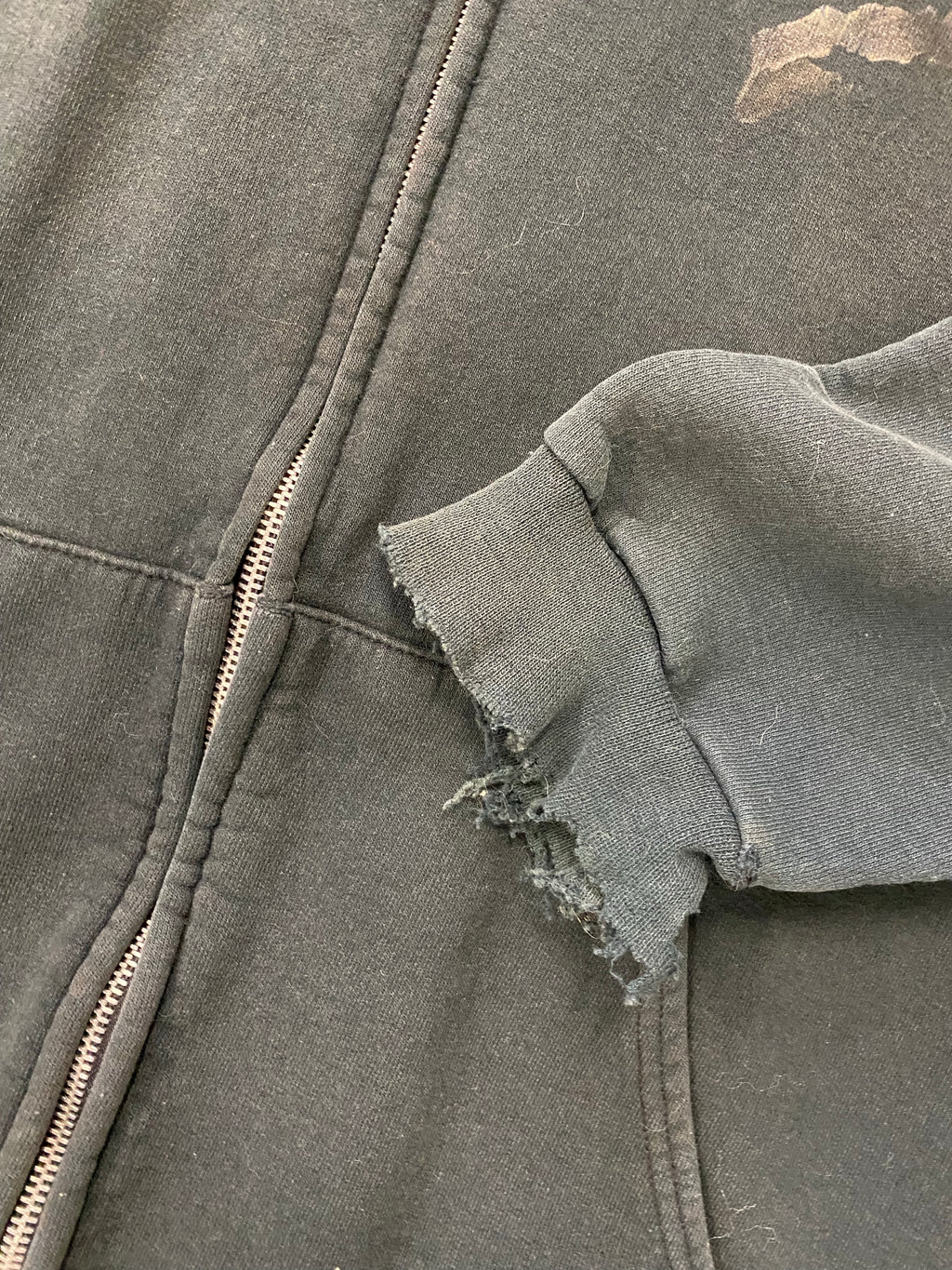 Vintage Harley Davidson Full Zip Hoodie - L/XL