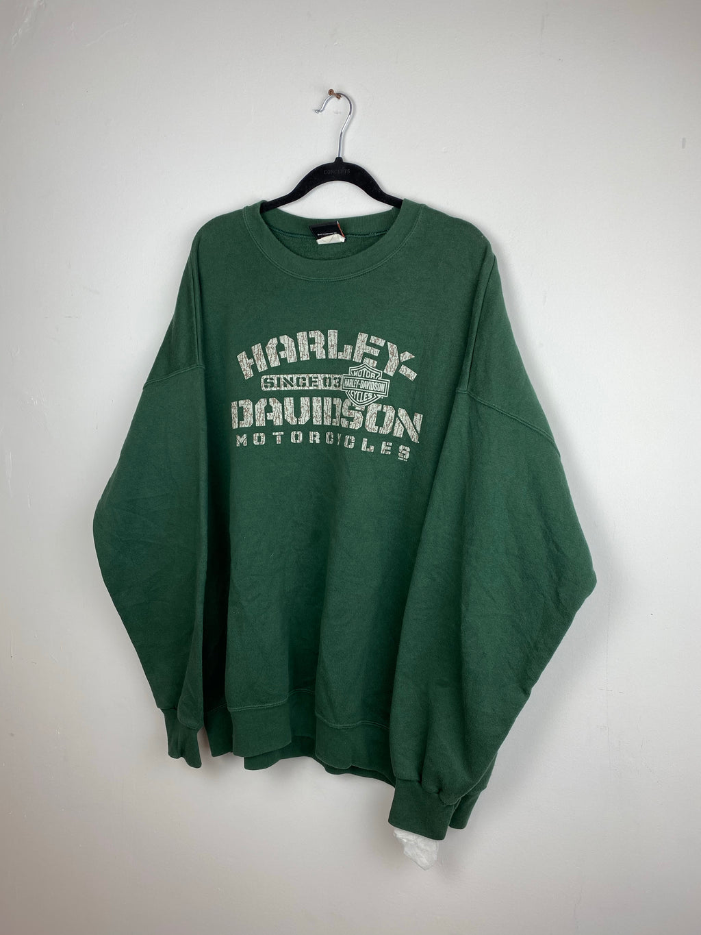 Vintage front and back Harley Davidson crewneck