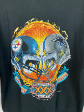 Load image into Gallery viewer, 1995 Steelers vs Cowboys crewneck - M/L
