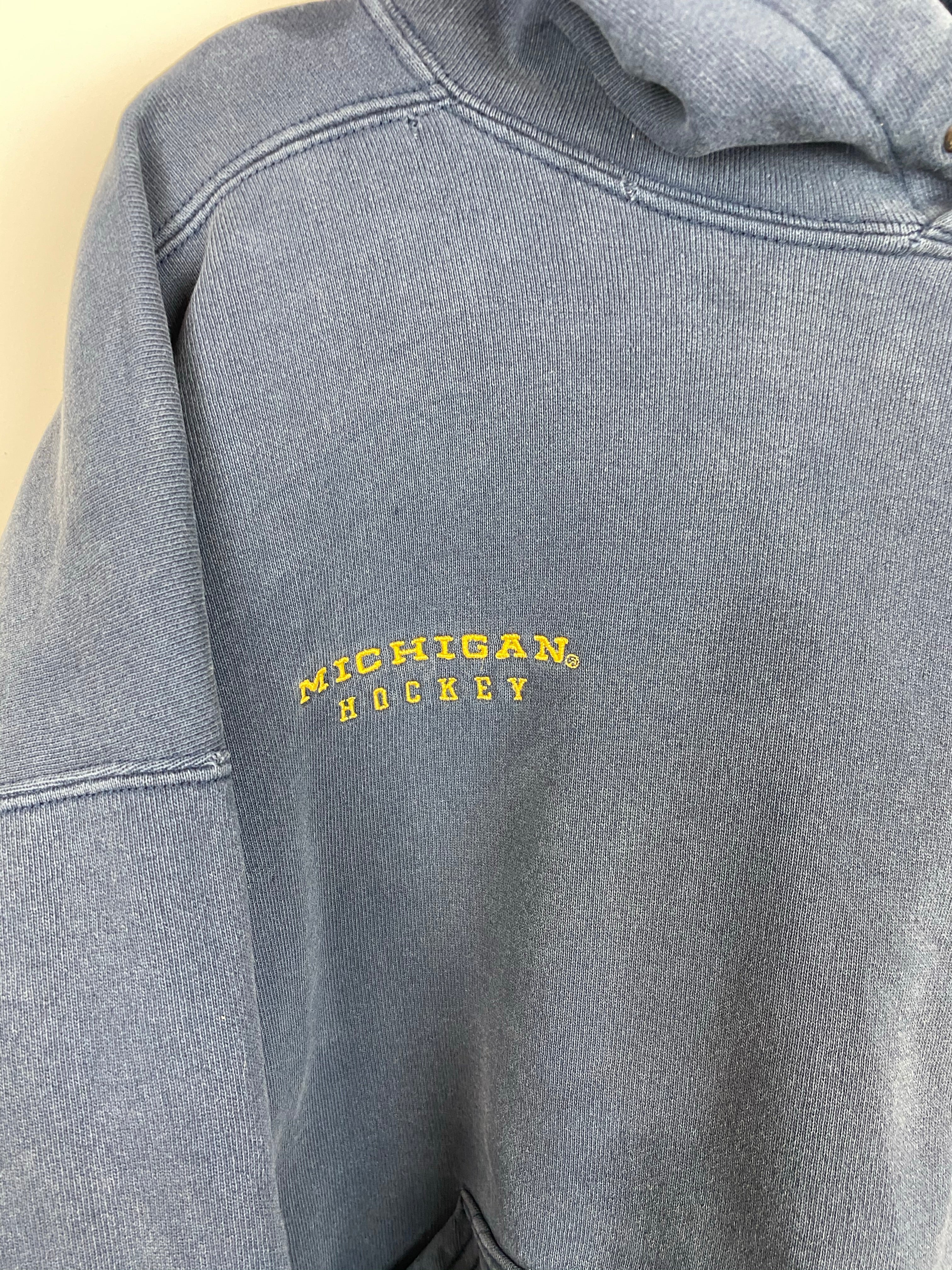90s Michigan Hockey Nike hoodie