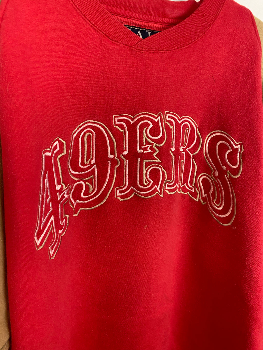 90s 49ers crewneck - L