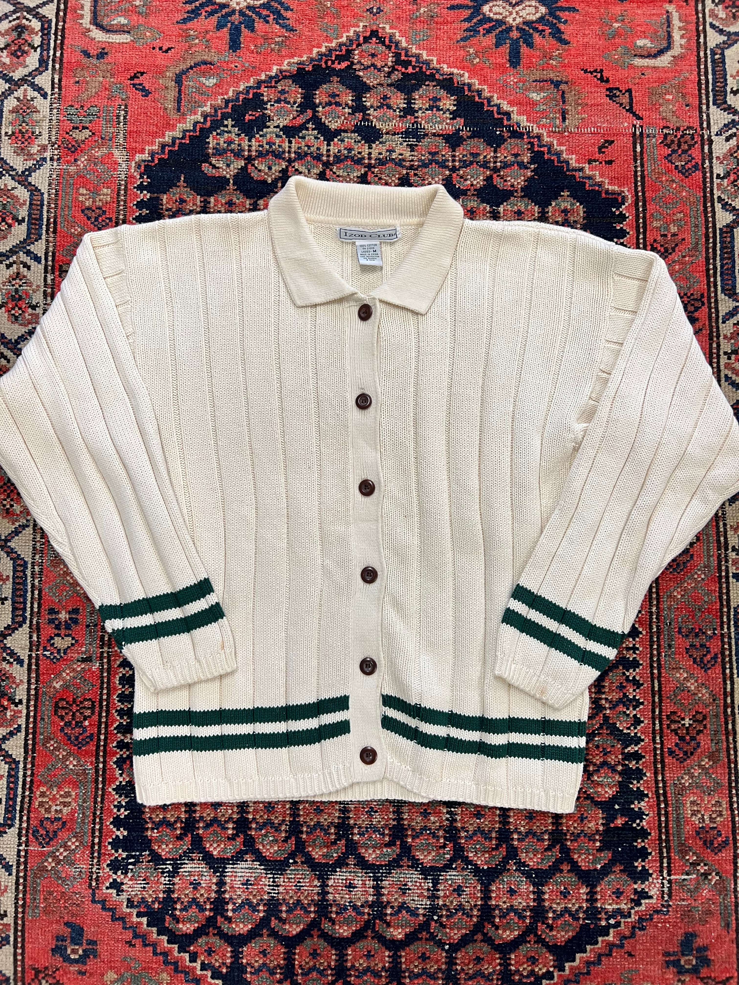 VINTAGE COLLARED KNIT - SMALL