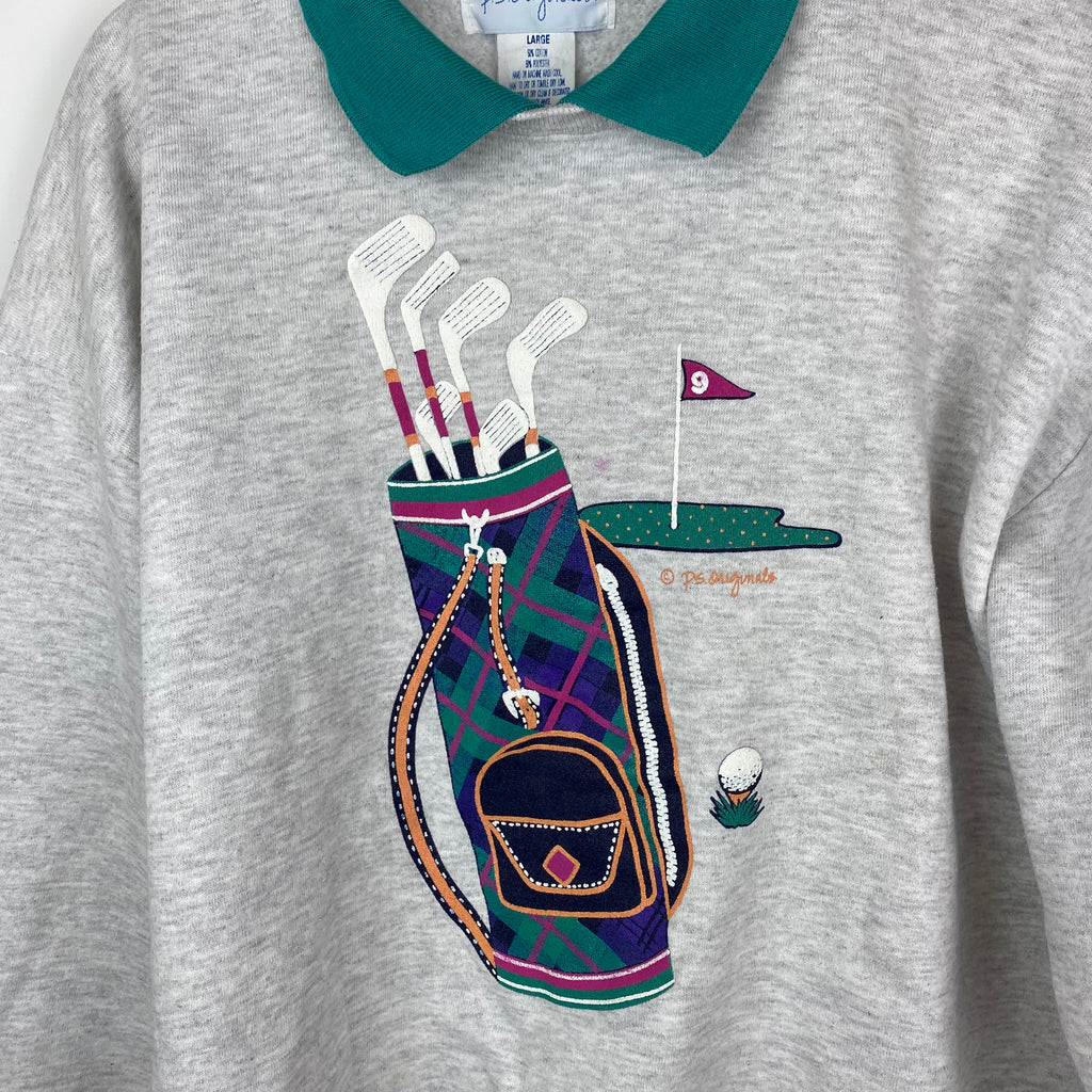 Golf crewneck