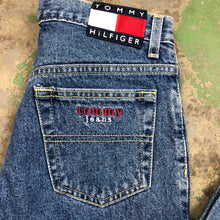Load image into Gallery viewer, Tommy embroidered denim