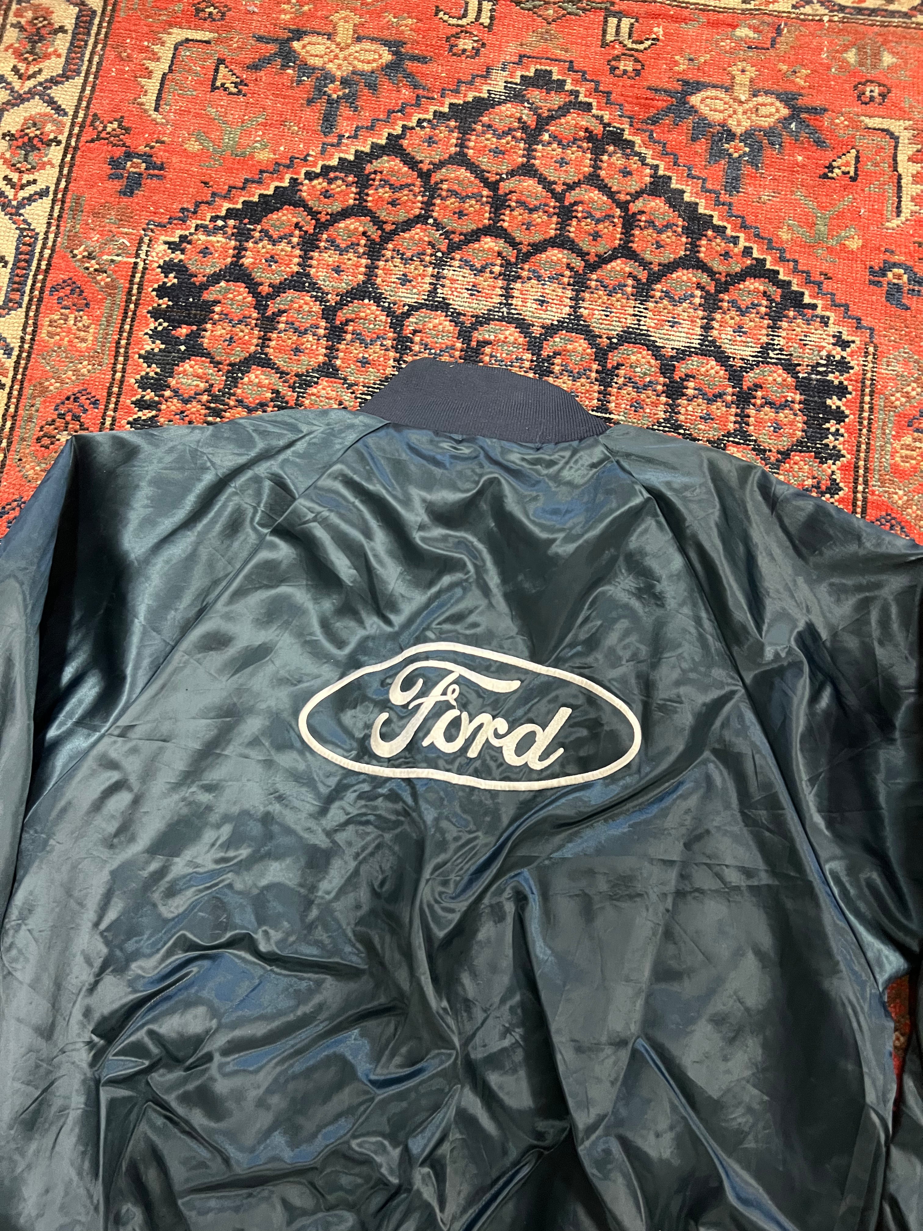 VINTAGE FRONT & BACK FORD JACKET - LARGE