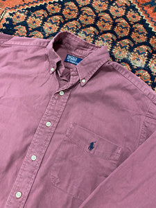 Vintage Polo Button Up Shirt - S