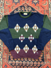Load image into Gallery viewer, VINTAGE PATTERNED KNIT SWEATER - M/L