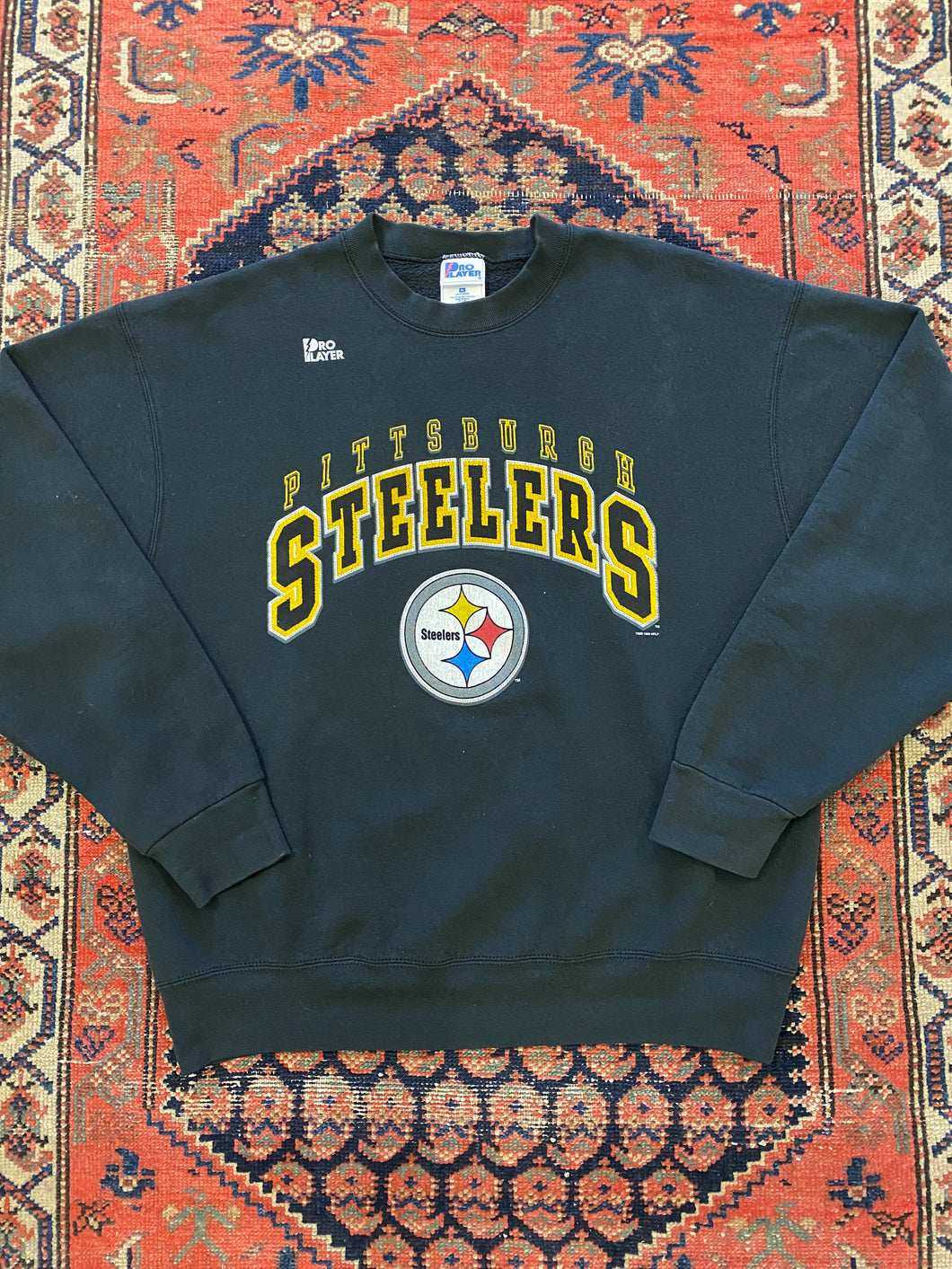 Vintage Pittsburg Steelers Crewneck - L