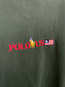 Vintage embroidered Polo crewneck - L