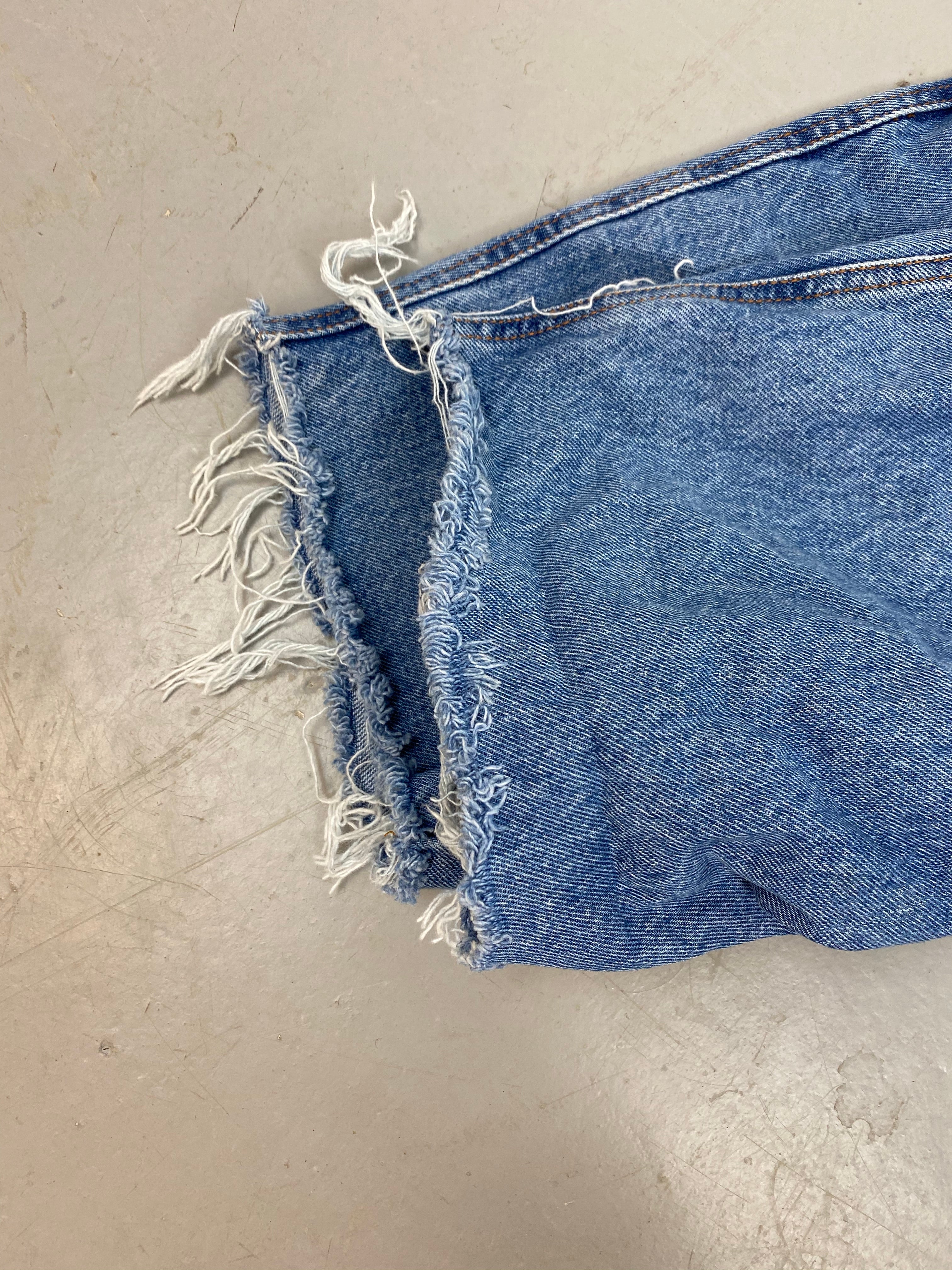 90s high waisted Mercator denim shorts