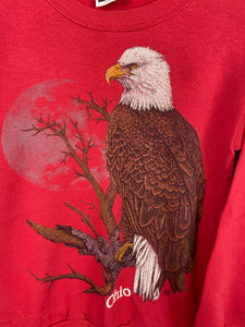 Vintage Ohio Bald eagle crewneck