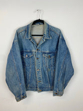 Load image into Gallery viewer, Vintage Vista Fleet denim jacket - M