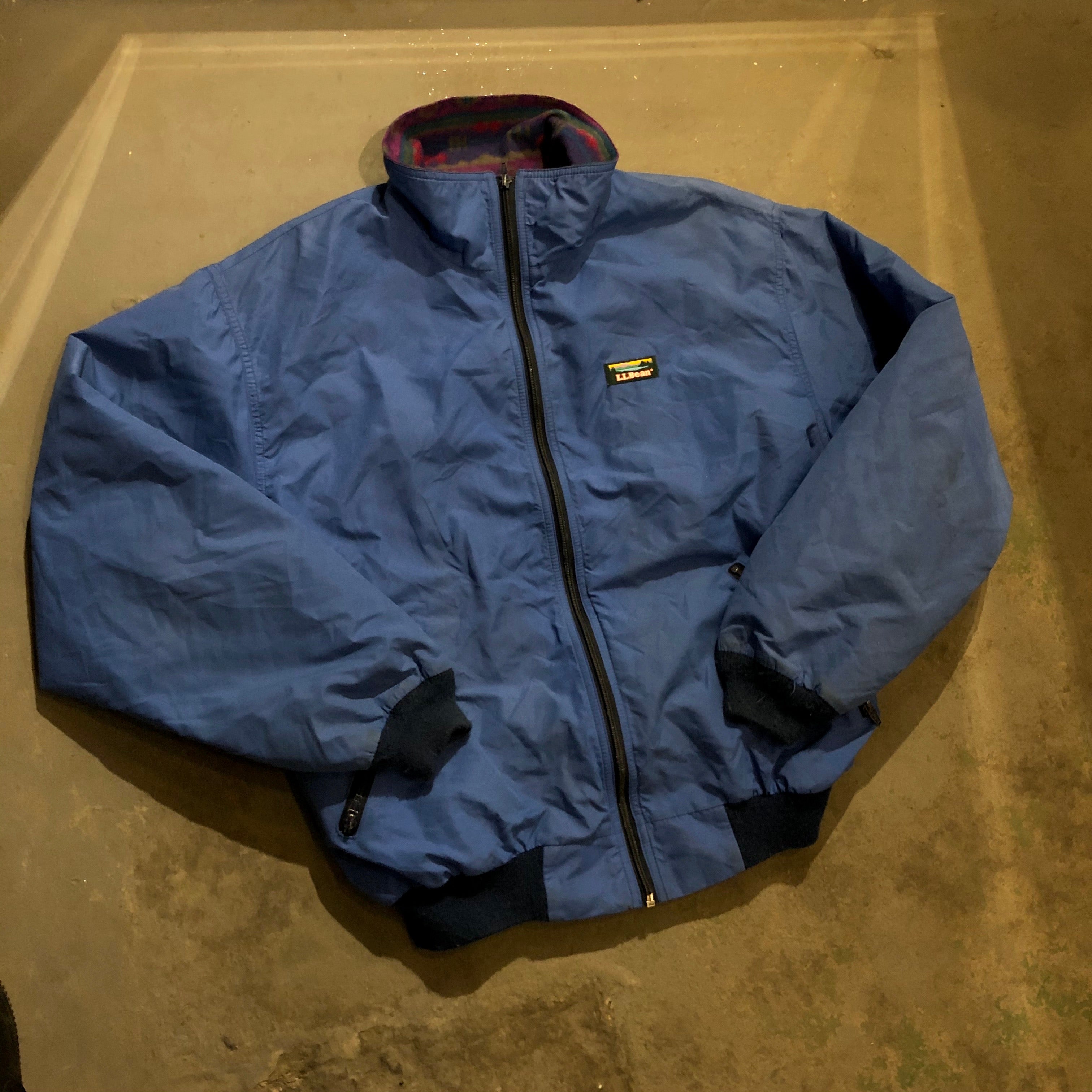 Ll bean windbreaker on sale vintage