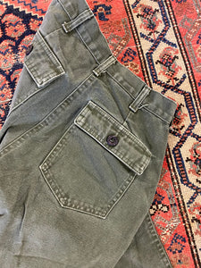 Vintage High Waisted Work Pants - 26inches