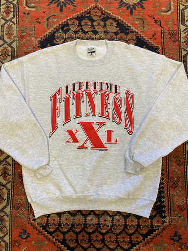 Vintage lifetime fitness Crewneck - Large