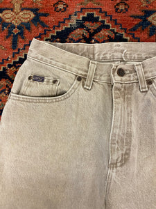 Vintage Khaki High Waisted Denim Jeans - 28inches
