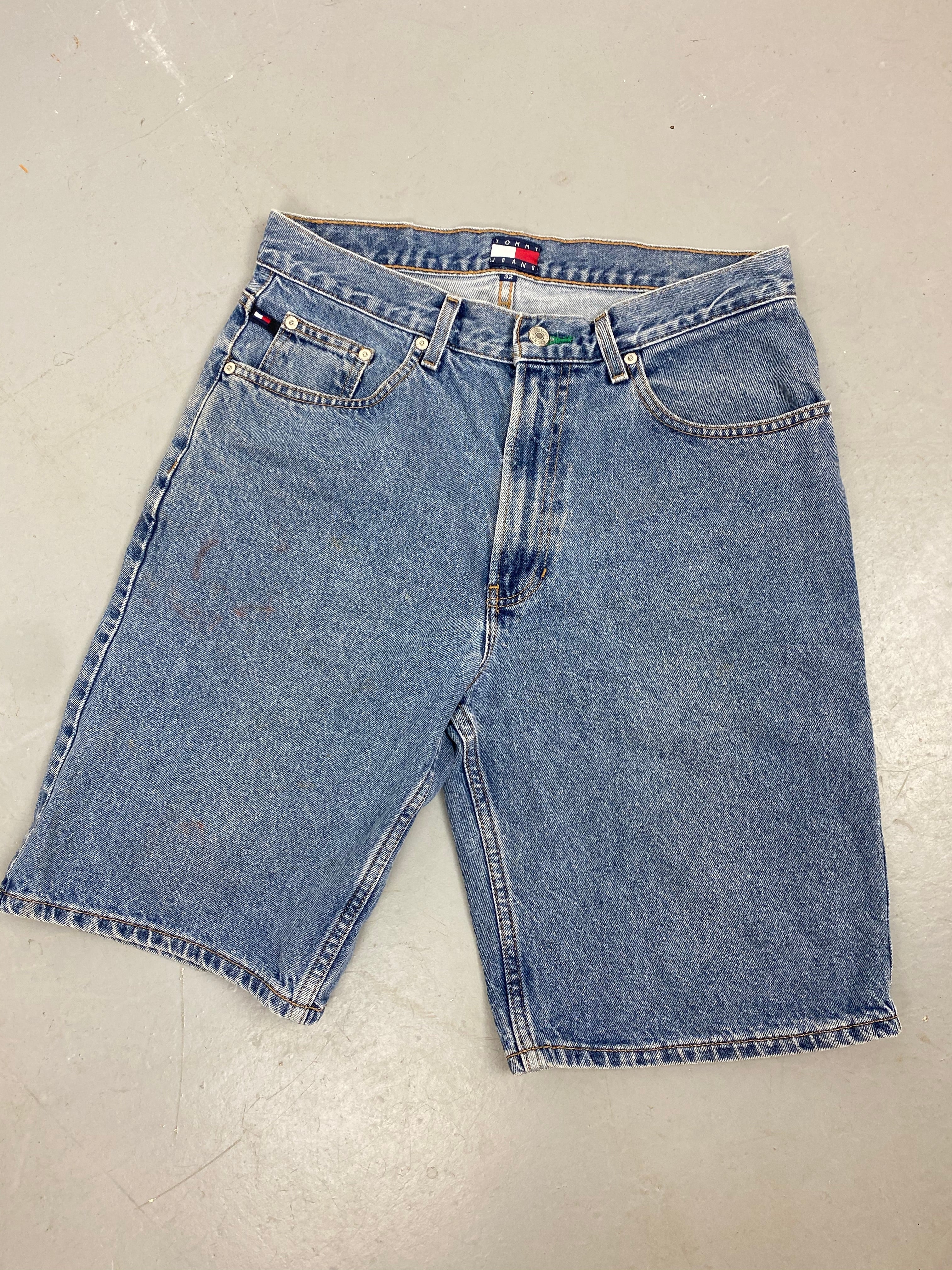 90s Tommy denim shorts