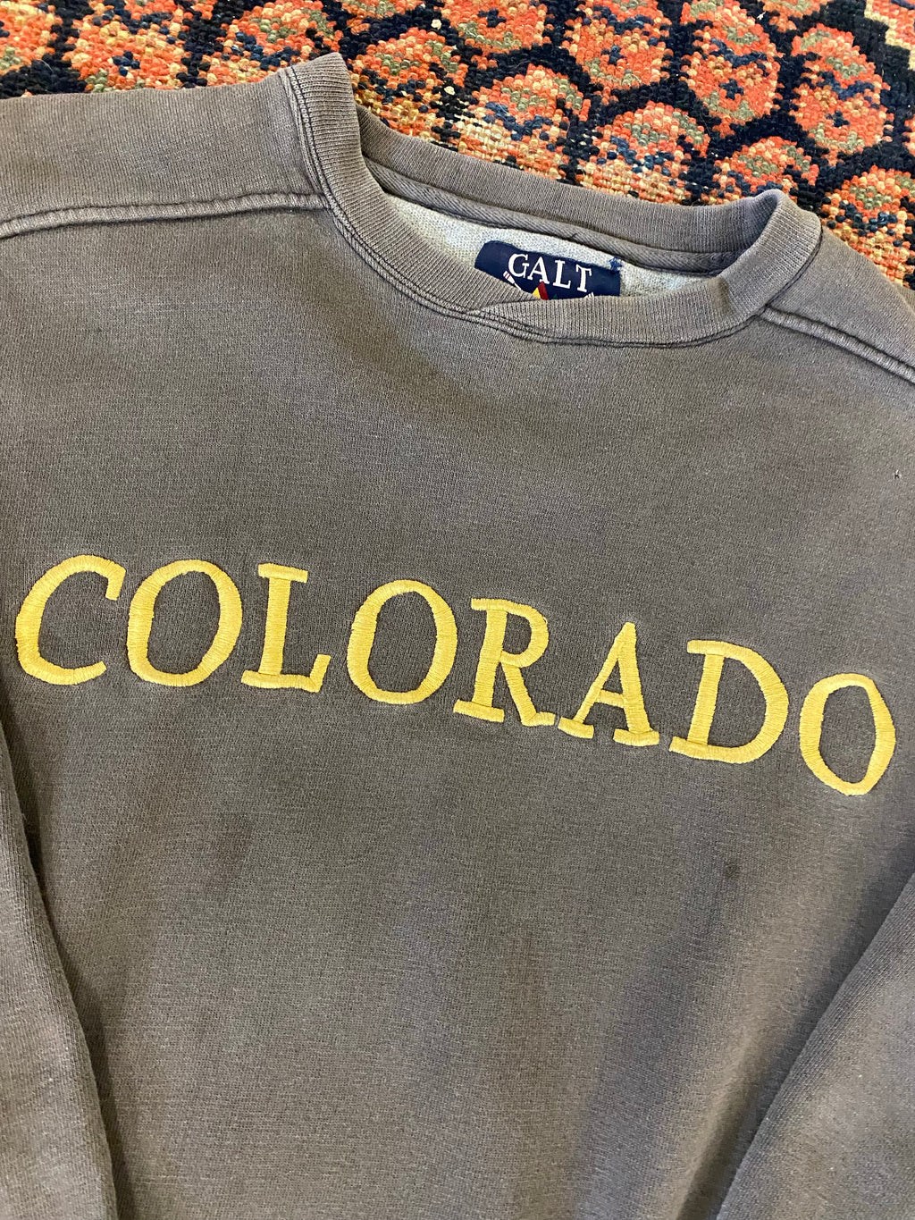 Vintage Embroidered Colorado Crewneck - S