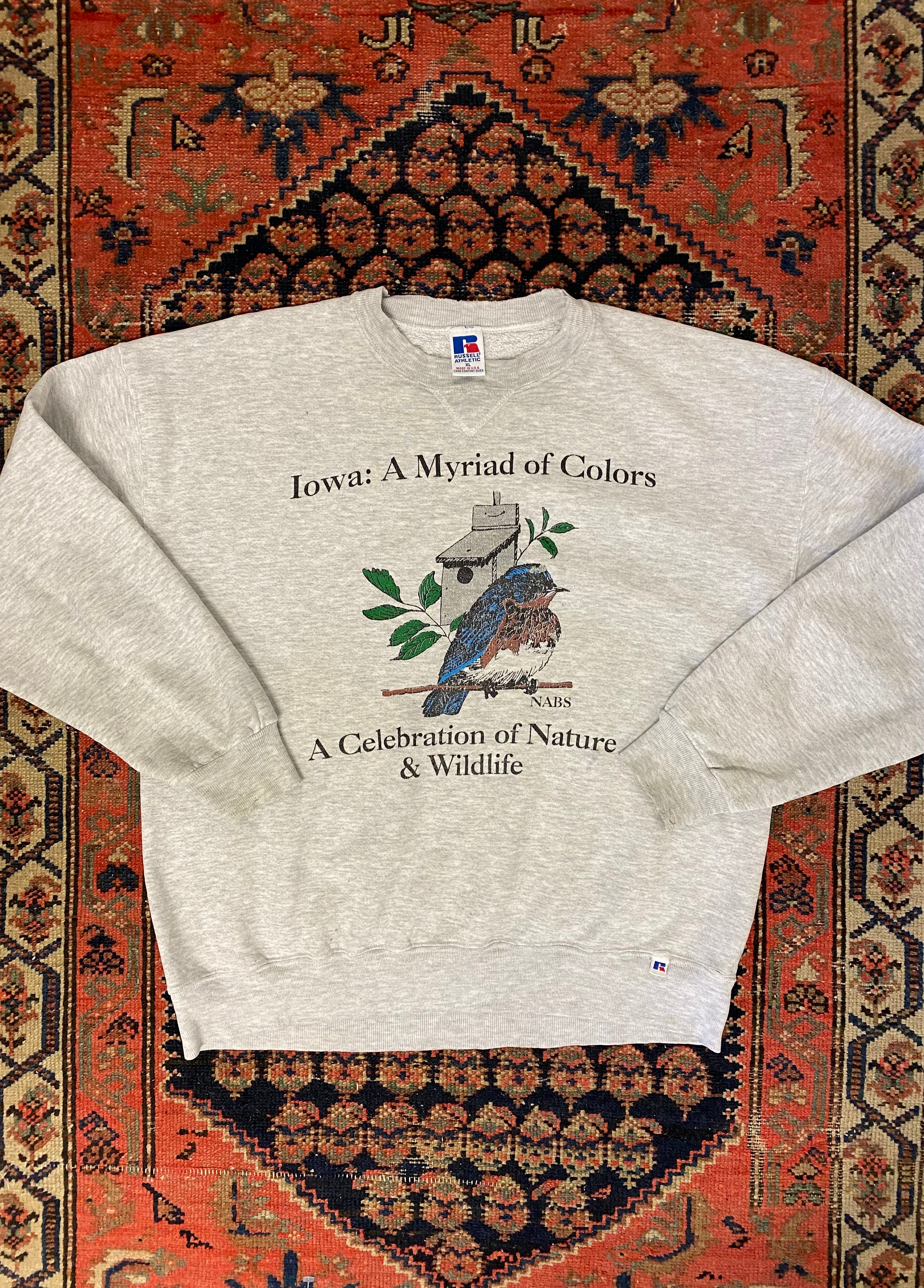Vintage Iowa Wildlife Crewneck - M/L