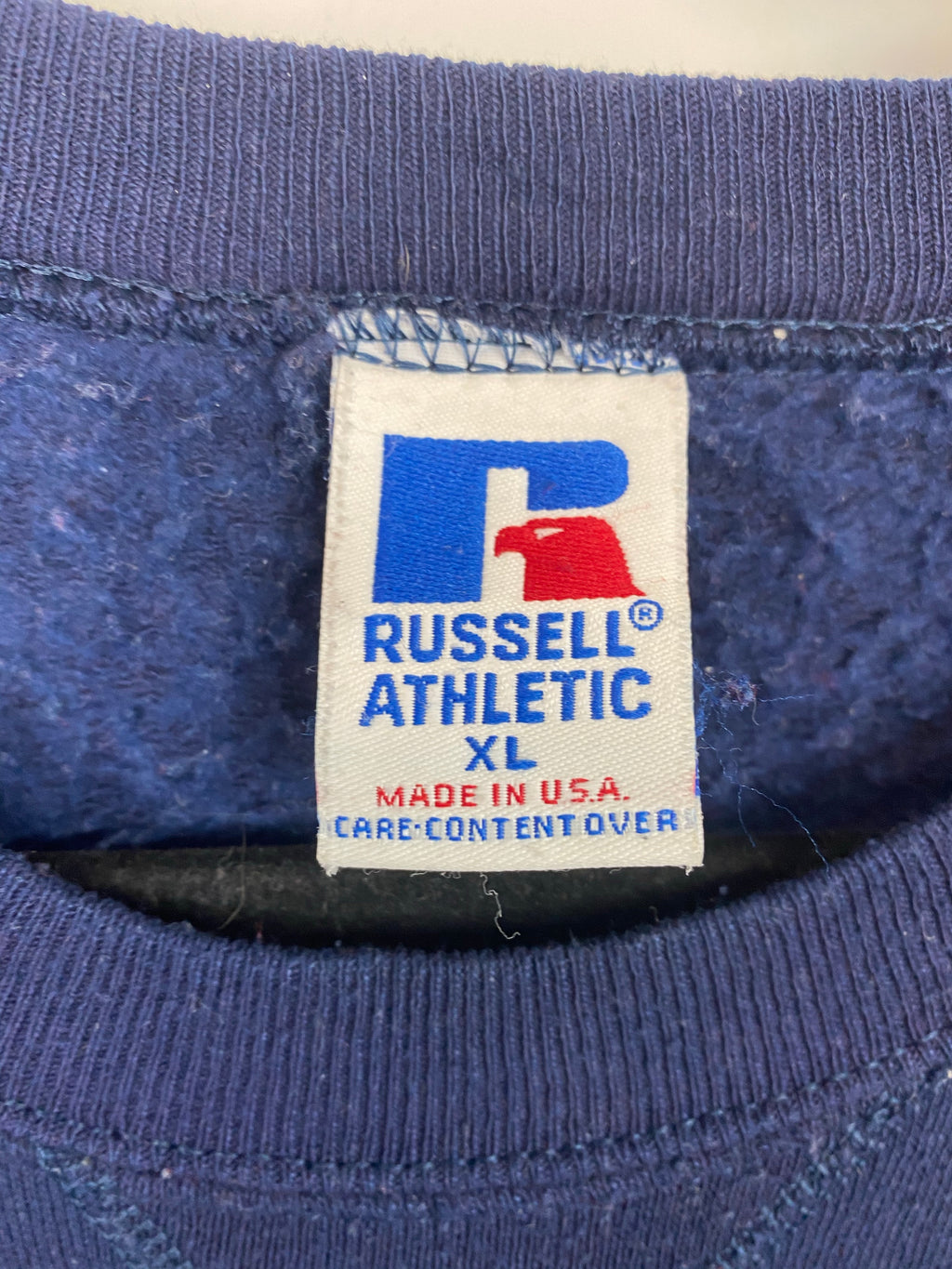 90s Made In USA Russell Crewneck - L