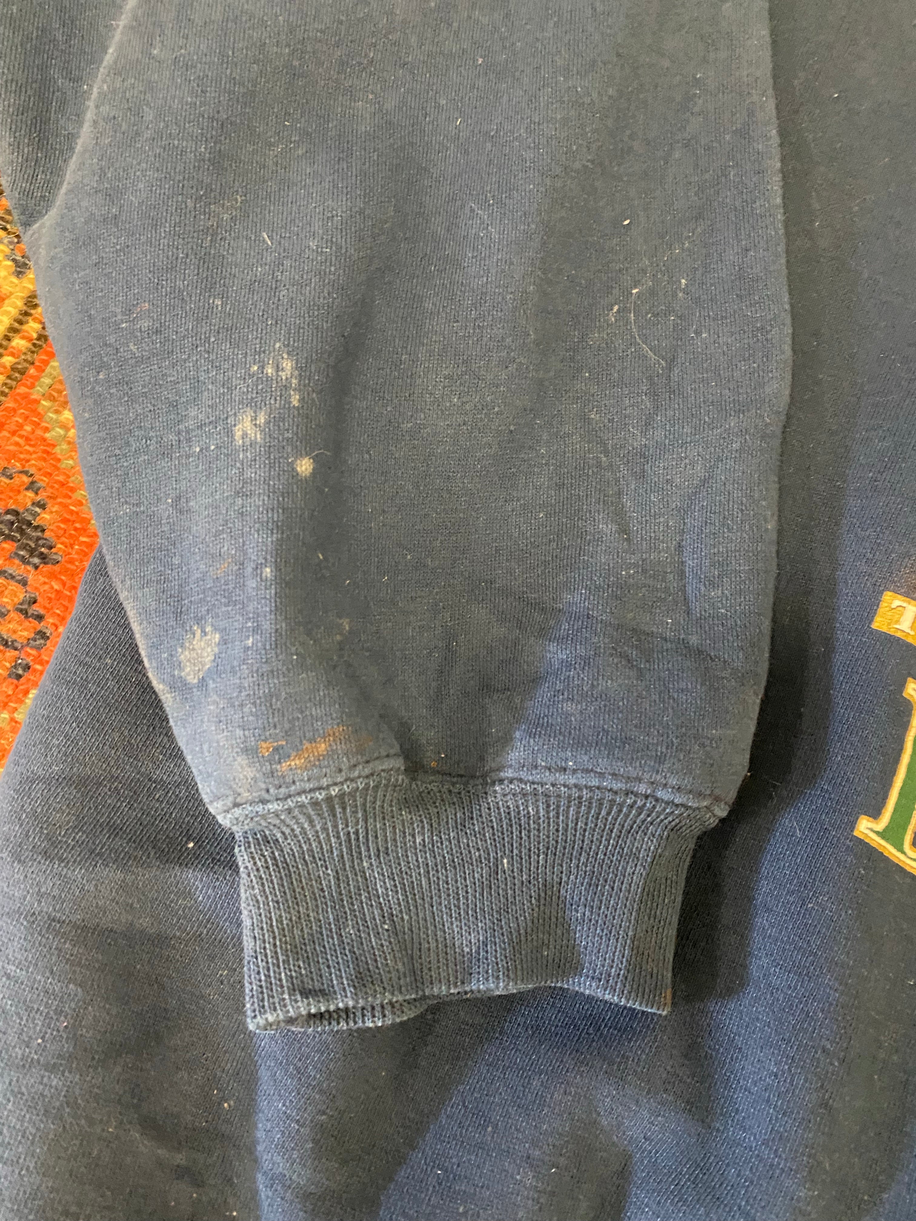 90s Notre Dame Crewneck - L