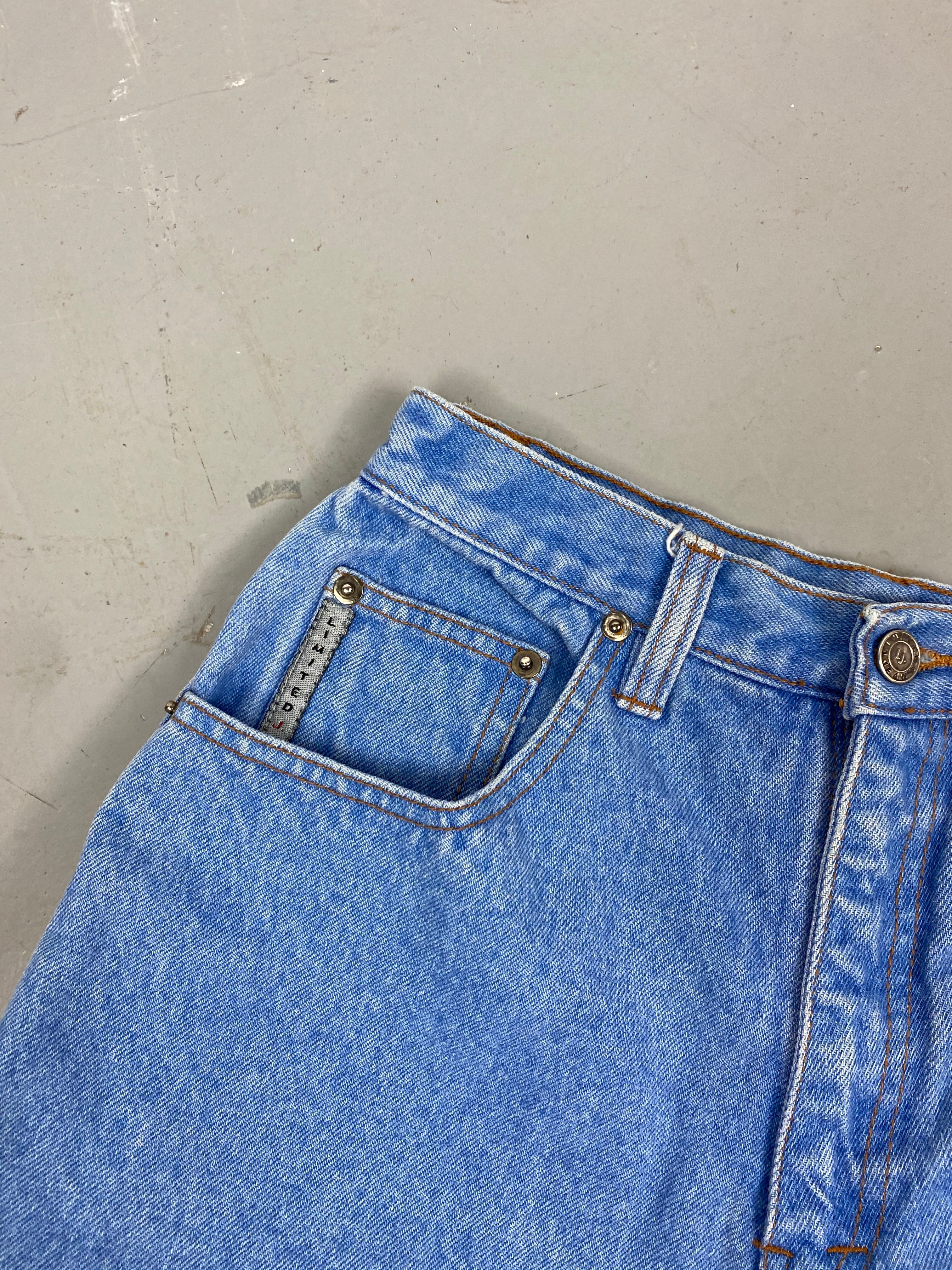 90s Limited denim shorts